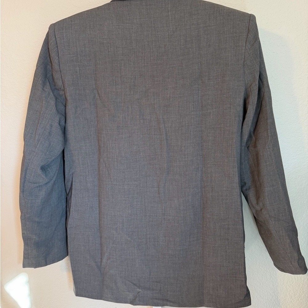 PrettyLittleThing Grey Oversized Blazer Jacket Size 6 New With Tags Professional - Picture 5 of 5